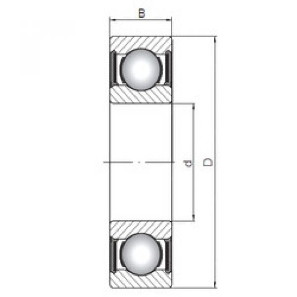 Rodamiento 60/22-2RS ISO #1 image