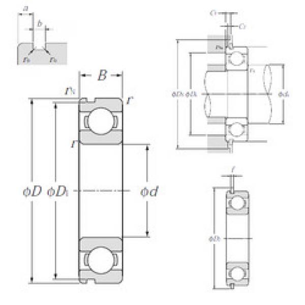 Rodamiento 6021NR NTN #1 image