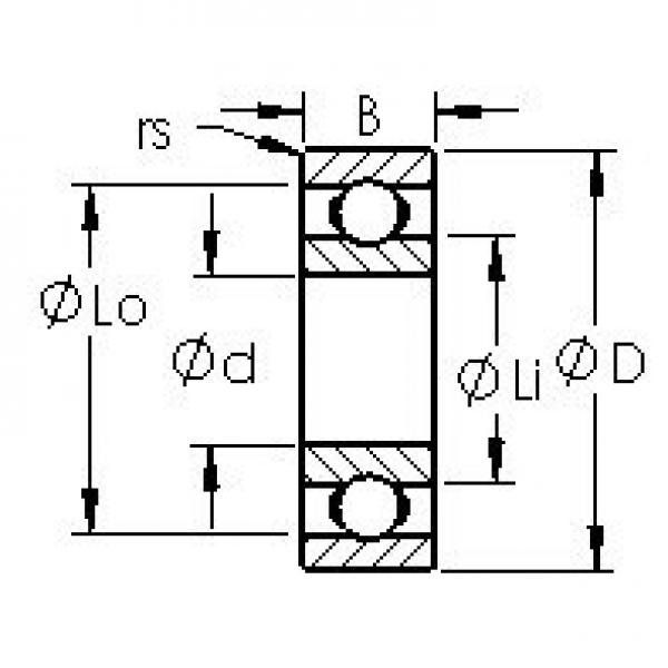 Rodamiento 696H AST #1 image