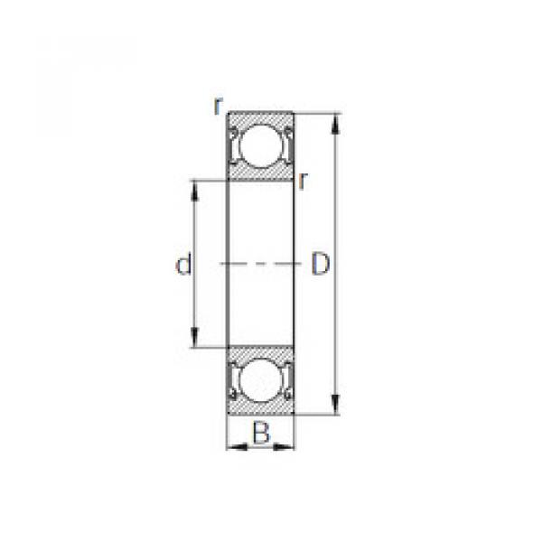 Rodamiento 6016ZZ KBC #1 image