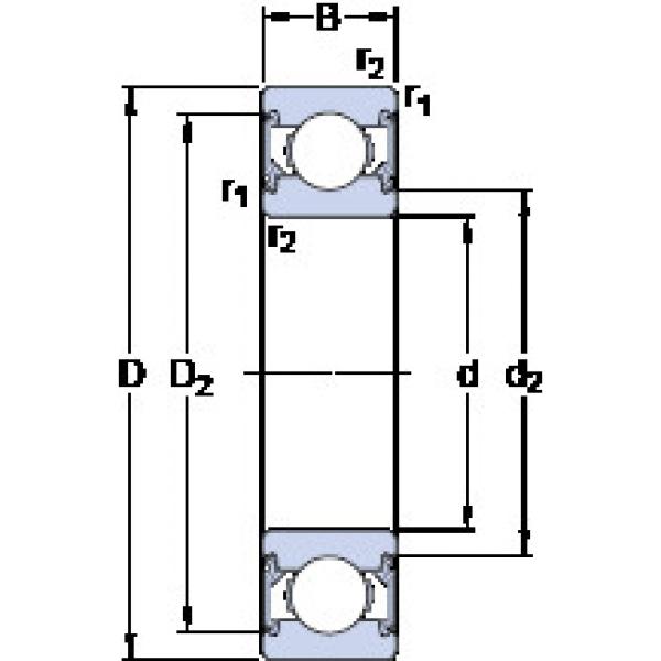 Rodamiento E2.6004-2RSH SKF #1 image