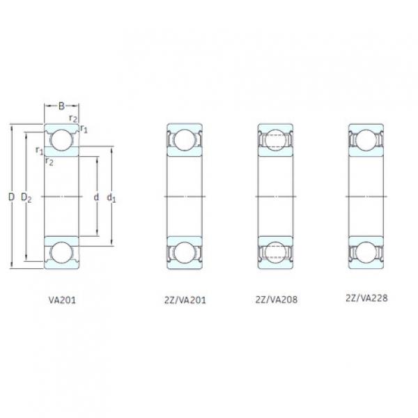 Rodamiento 6005/VA201 SKF #1 image