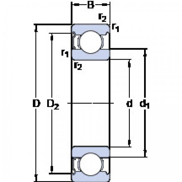 Rodamiento 624-Z SKF #1 image