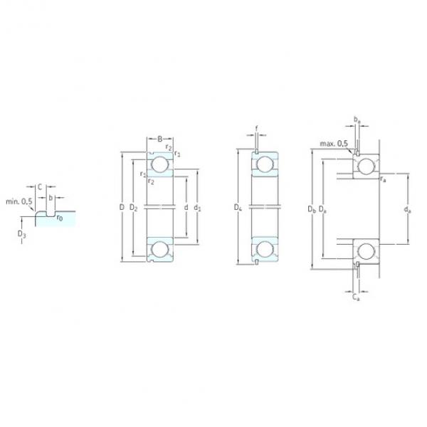 Rodamiento 6016NR SKF #1 image