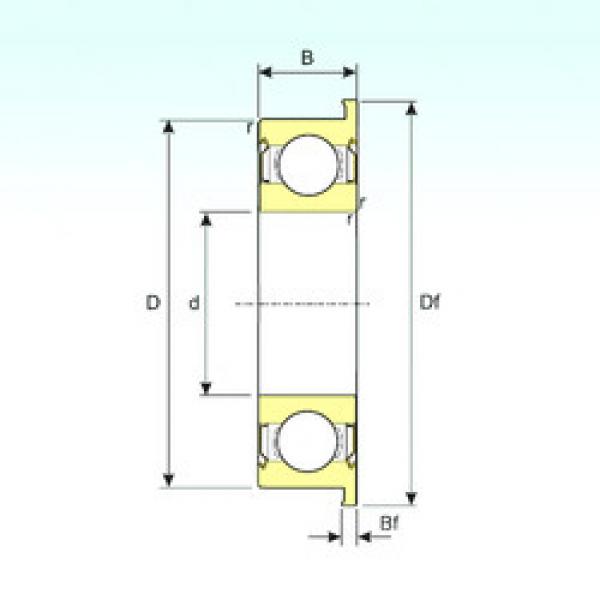 Rodamiento F6704ZZ ISB #1 image