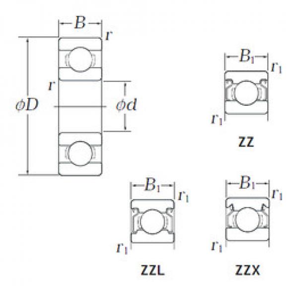 Rodamiento EE3S ZZ KOYO #1 image