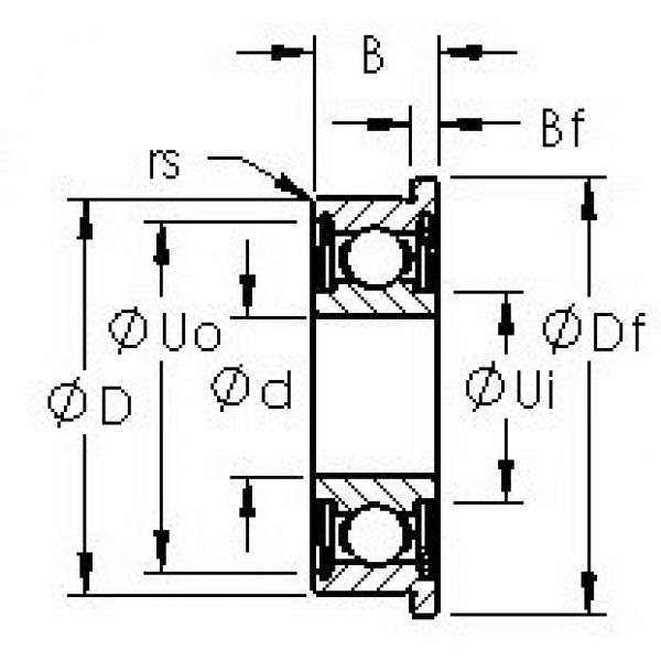 Rodamiento F692XHZZ AST #1 image