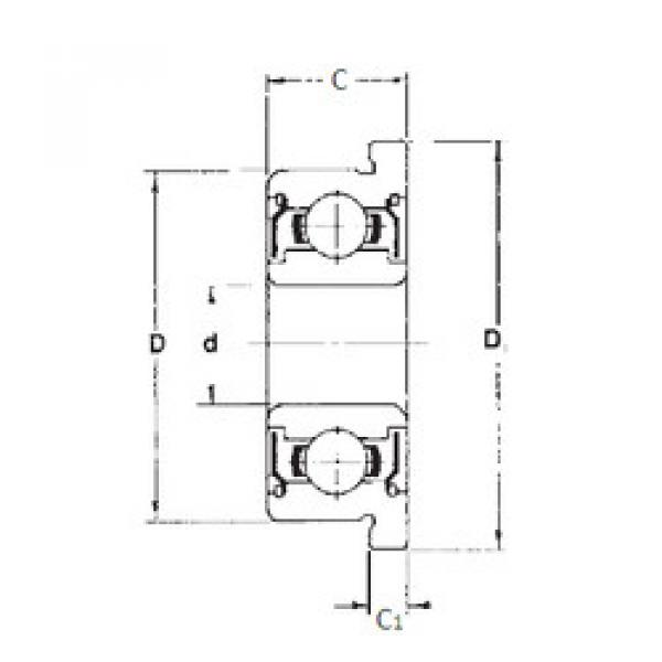 Rodamiento FR188ZZ FBJ #1 image