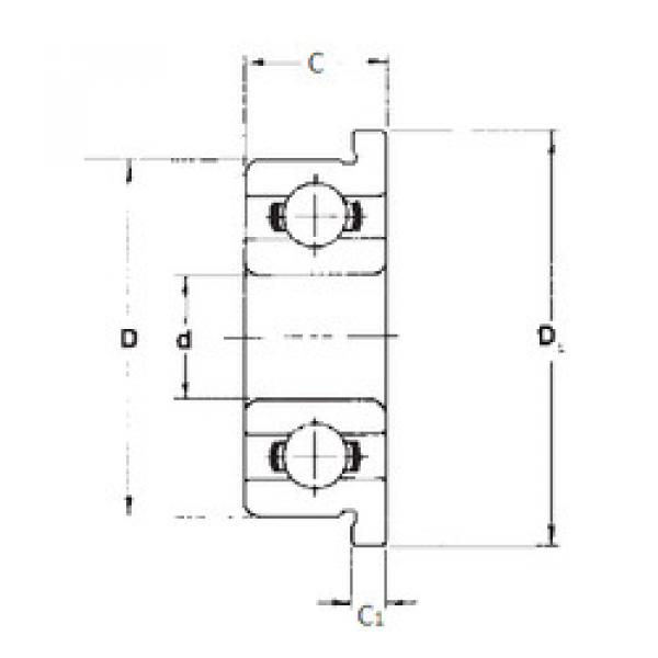 Rodamiento F605 FBJ #1 image