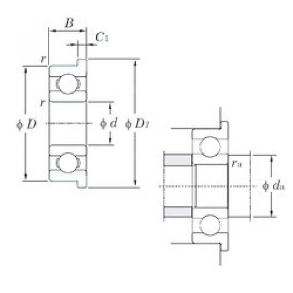 Rodamiento F636 KOYO #1 image