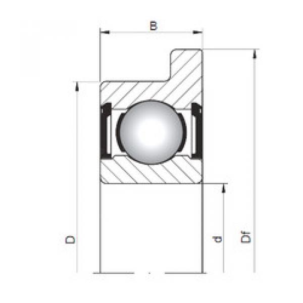 Rodamiento FL606 ZZ ISO #1 image