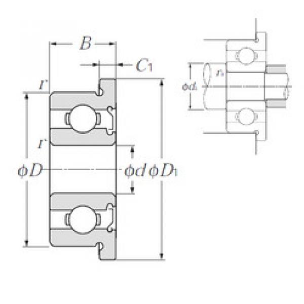 Rodamiento FLW692SA NTN #1 image