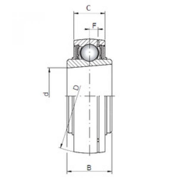 Rodamiento UK209 CX #1 image