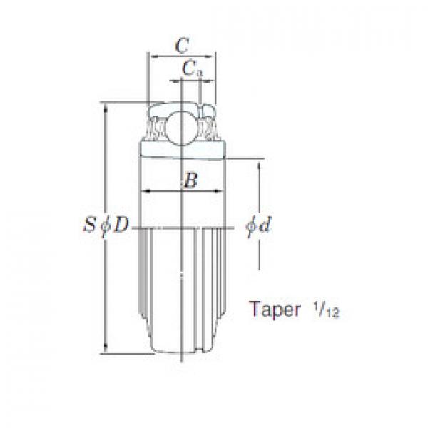 Rodamiento UK307 KOYO #1 image