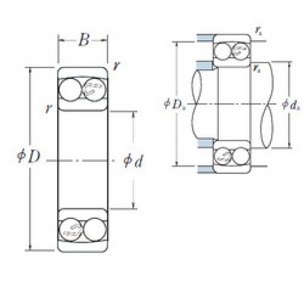 Rodamiento 1205 NSK #1 image