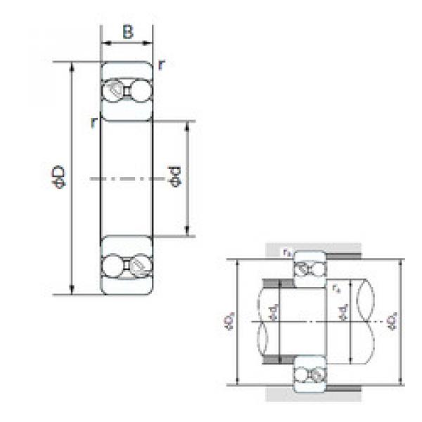 Rodamiento 2205 NACHI #1 image