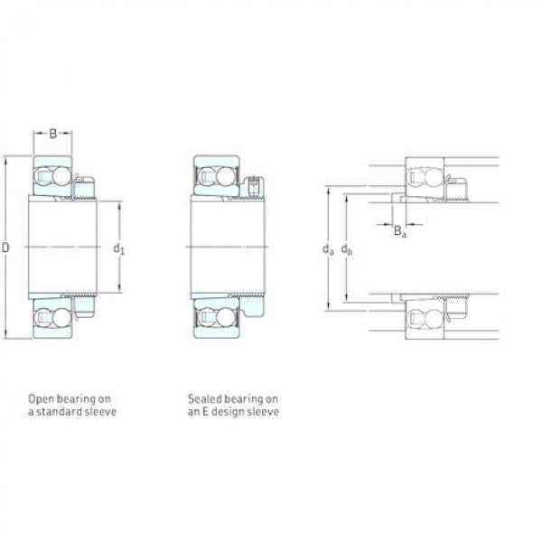 Rodamiento 1308EKTN9+H308 SKF #1 image