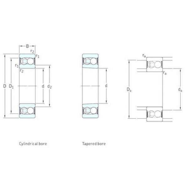 Rodamiento 2201E-2RS1TN9 SKF #1 image