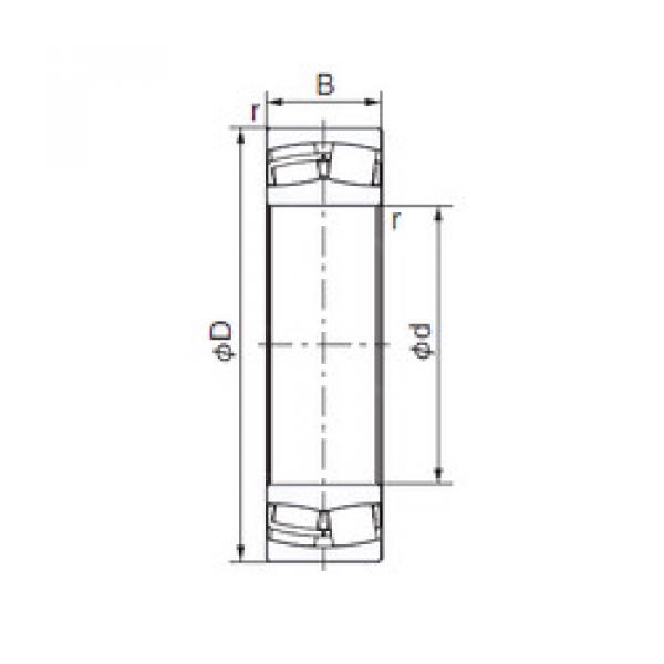 Rodamiento 24024EX1 NACHI #1 image