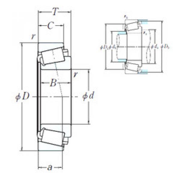 Rodamiento M231649/M231610 NSK #1 image