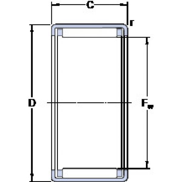 Rodamiento HK 5020 SKF #1 image