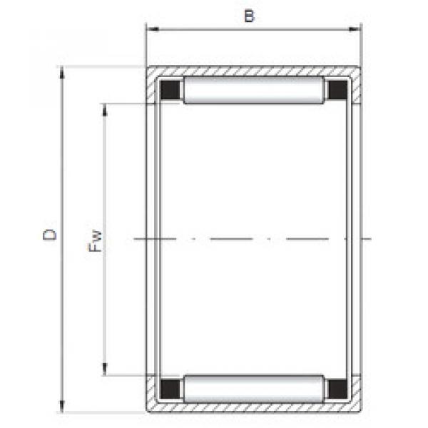 Rodamiento HK324224 ISO #1 image