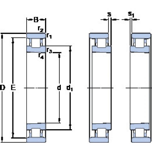 Rodamiento N 1015 KTNHA/SP SKF #1 image