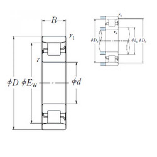 Rodamiento N 252 NSK #1 image