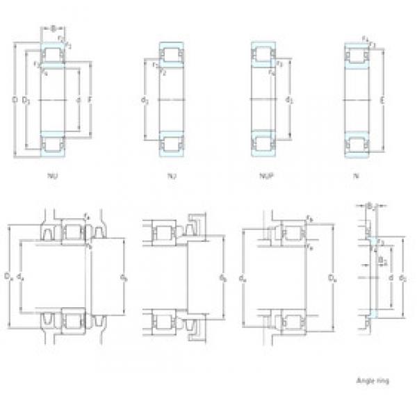 Rodamiento NU1024ML SKF #1 image