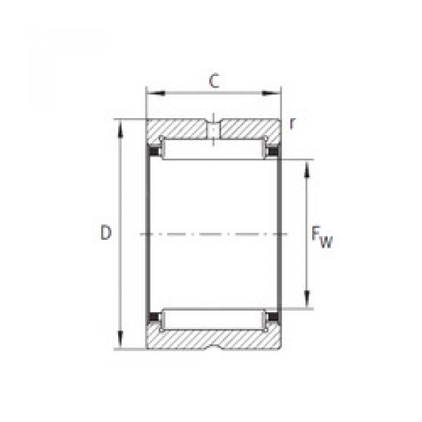 Rodamiento HL-NK35X68X20-1T#01 NTN #1 image