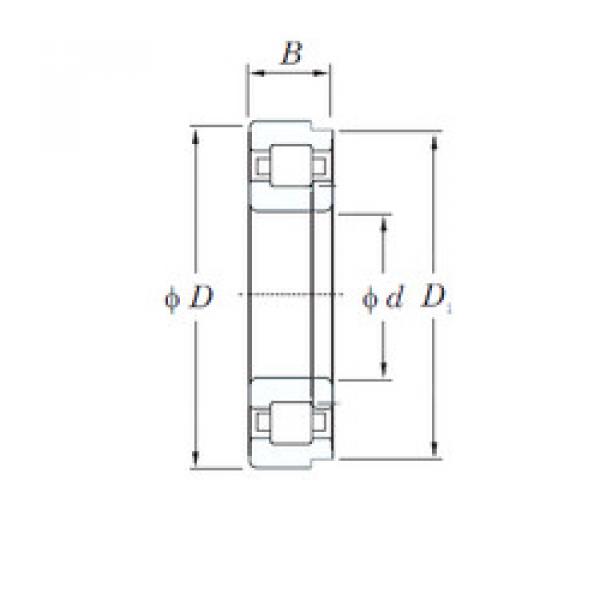 Rodamiento NUP1076 KOYO #1 image