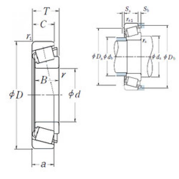 Rodamiento HR30307C NSK #1 image