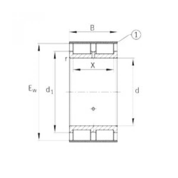 Rodamiento RSL185024-A INA #1 image