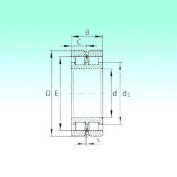 Rodamiento SL024876 NBS #1 image