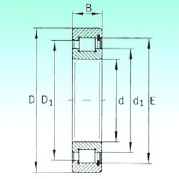 Rodamiento SL181860 NBS #1 image