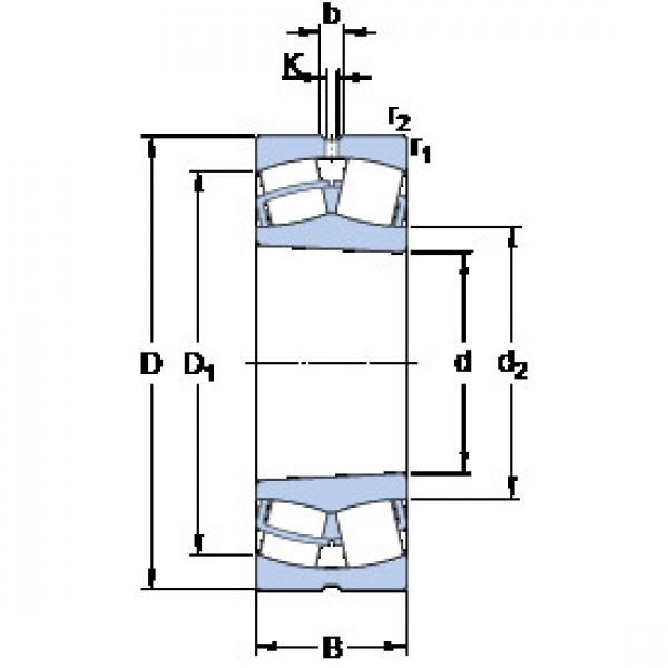 Rodamientos 23944 CCK/W33 SKF #1 image