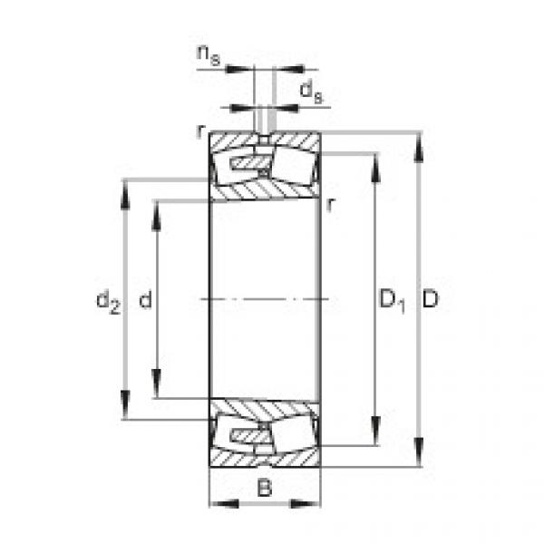 Rodamientos 23160-E1A-K-MB1 FAG #1 image