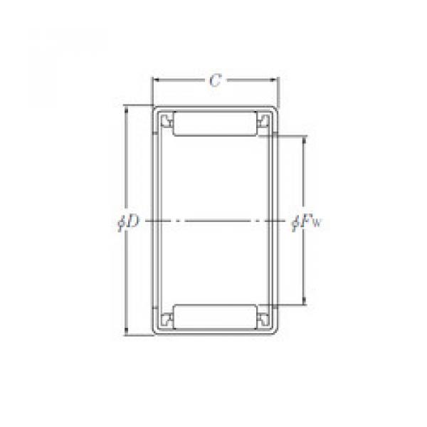 Rodamiento HMK1225 NTN #1 image