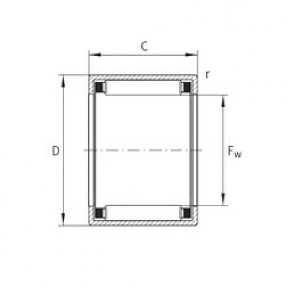 Rodamiento HK5020 INA #1 image