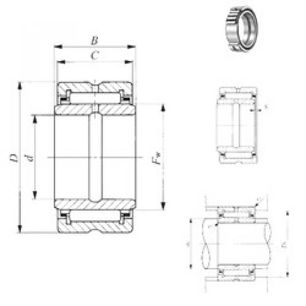 Rodamiento BRI 203320 IKO #1 image