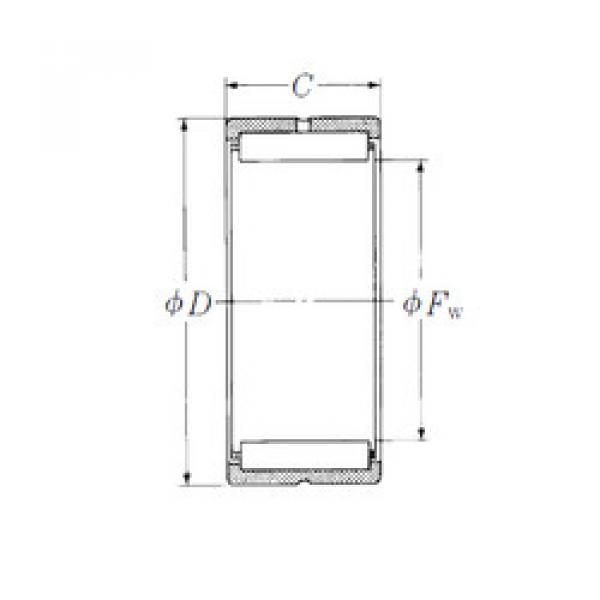 Rodamiento HJ-729636 NSK #1 image