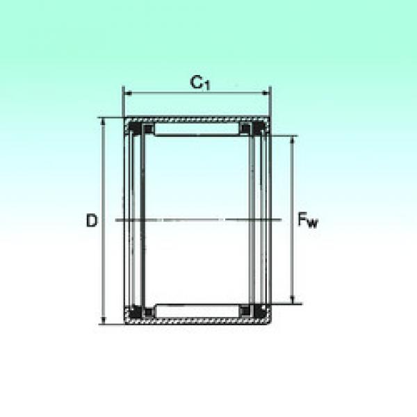 Rodamiento HK 1516 2RS NBS #1 image