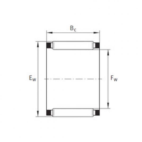 Rodamiento K21X25X13 INA #1 image