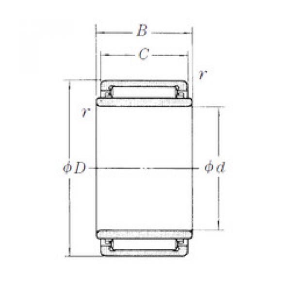 Rodamiento LM3815 NSK #1 image