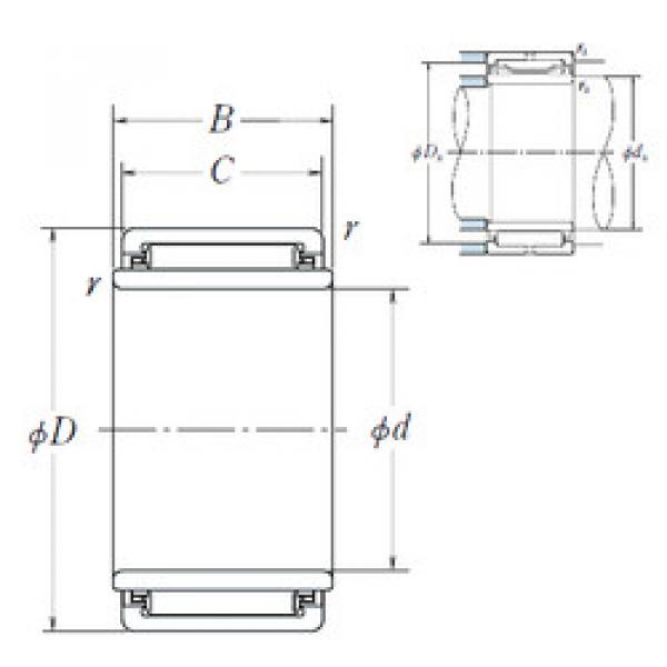 Rodamiento LM152215 NSK #1 image