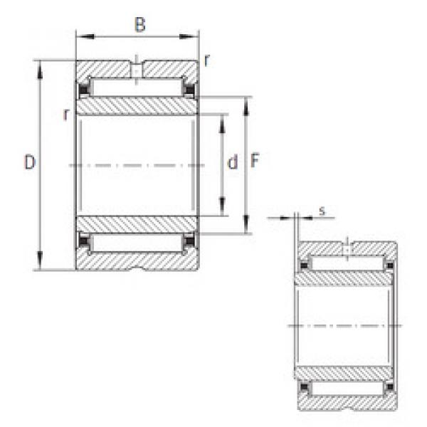 Rodamiento NKI28/30-XL INA #1 image