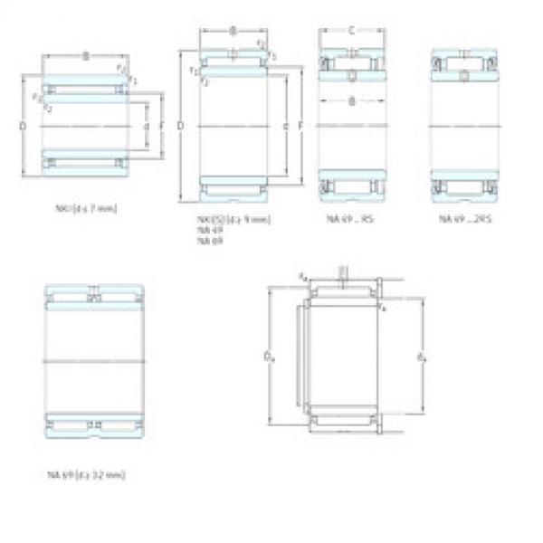 Rodamiento NA4905RS SKF #1 image