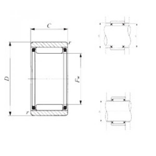 Rodamiento RNAF 142612 IKO #1 image