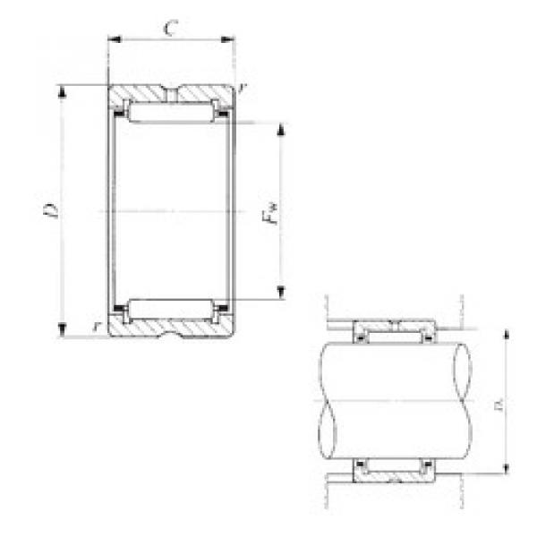 Rodamiento TAF 293830/SG IKO #1 image