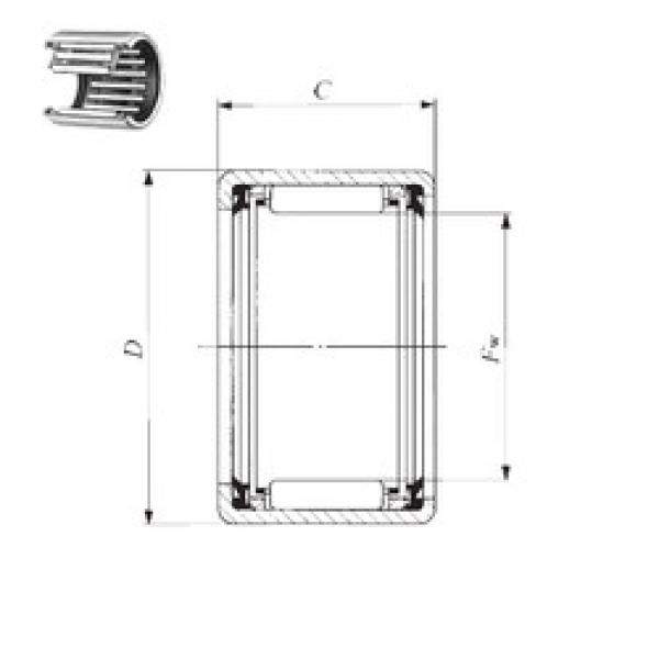 Rodamiento TLA 5026 UU IKO #1 image